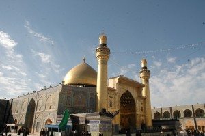 Ali ibn Abu Talib is buried in Najaf, Iraq, where annually millions of pilgrims from around the world of different faiths come to pay their respects.